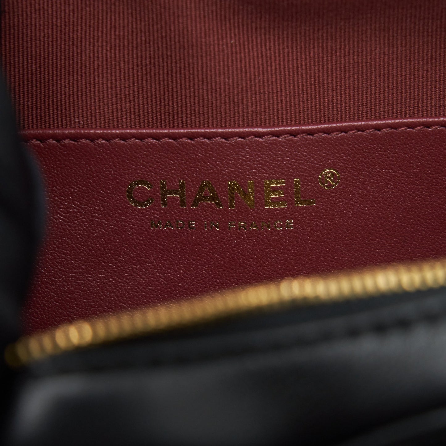 Chanel 22S Heart Bag Lambskin Black L