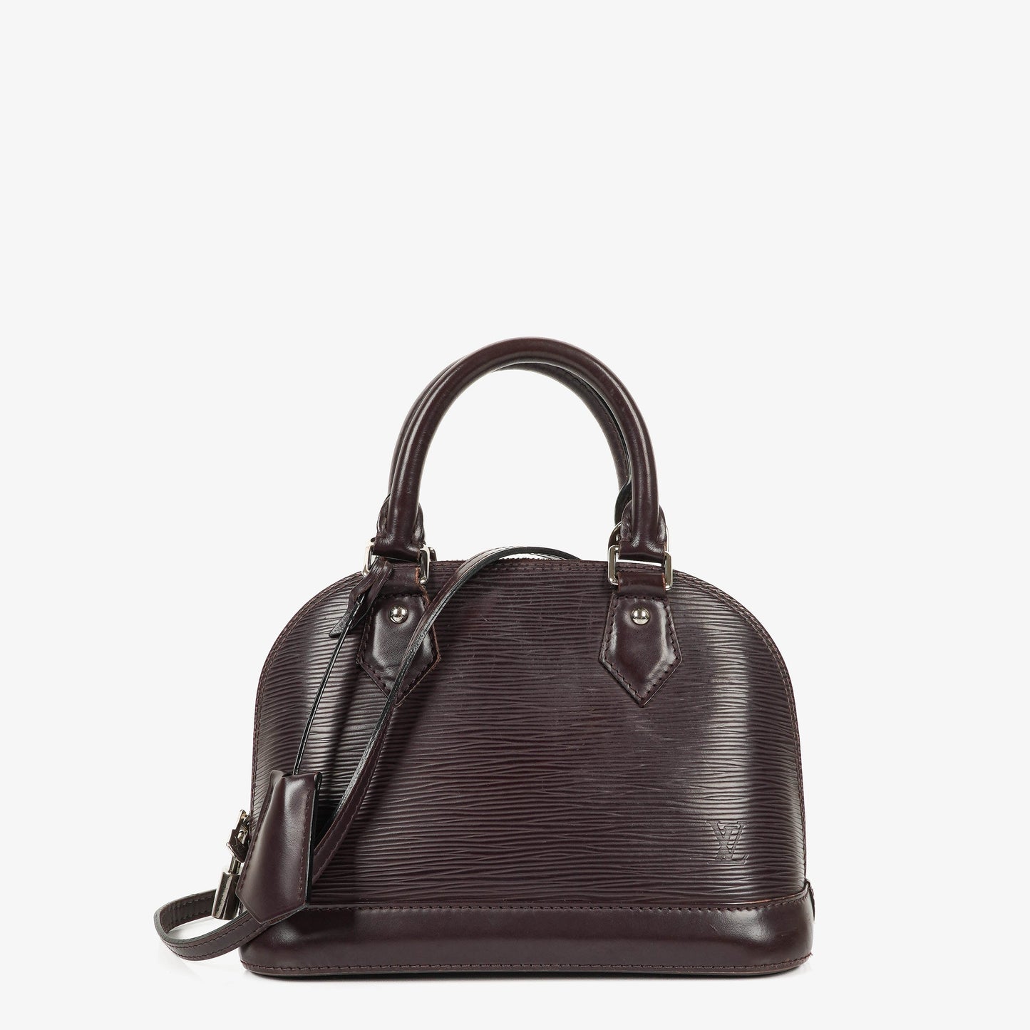 Louis Vuitton Alma BB EPI Quetsche Leather Handbag