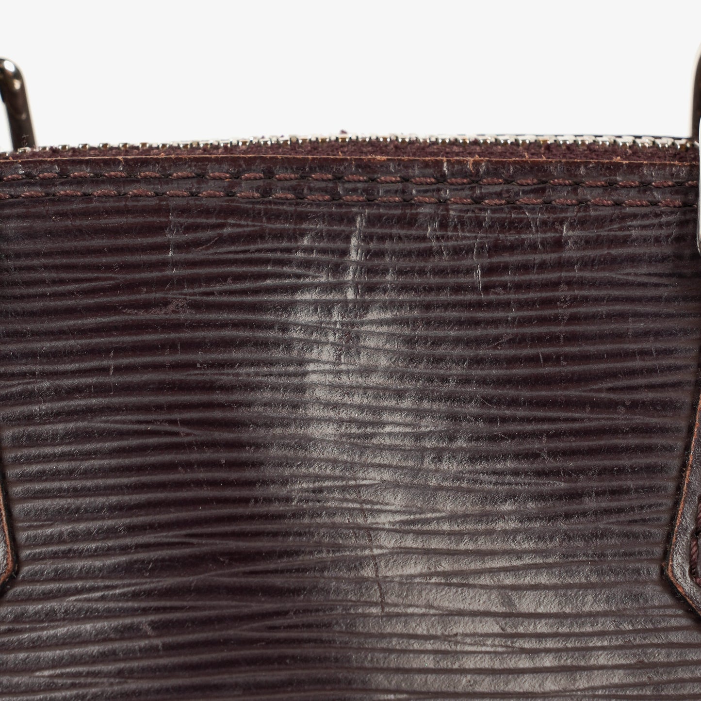 Louis Vuitton Alma BB EPI Quetsche Leather Handbag