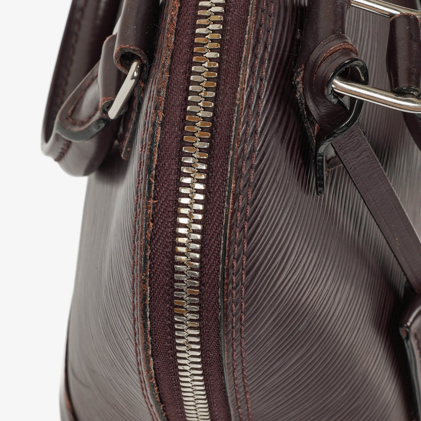 Louis Vuitton Alma BB EPI Quetsche Leather Handbag
