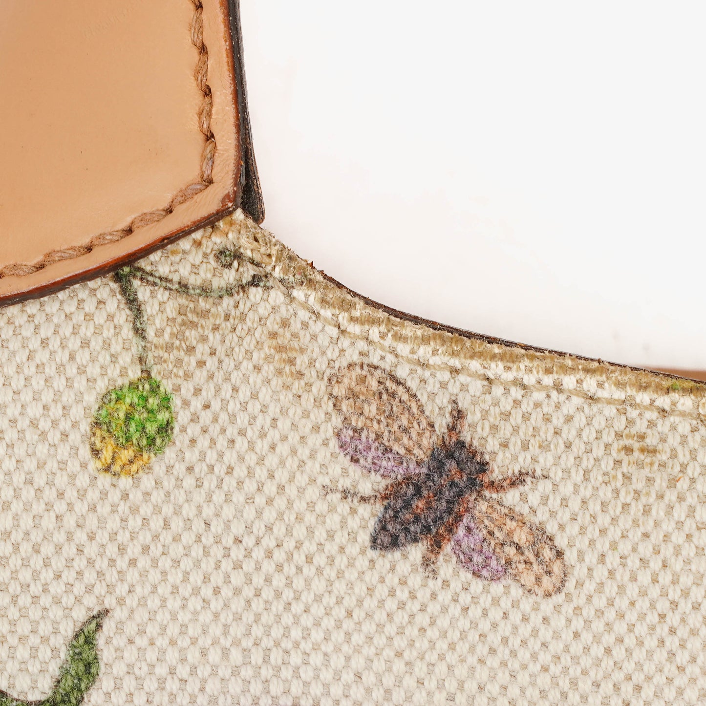 Gucci New Jackie Flora Canvas Shouder Bag