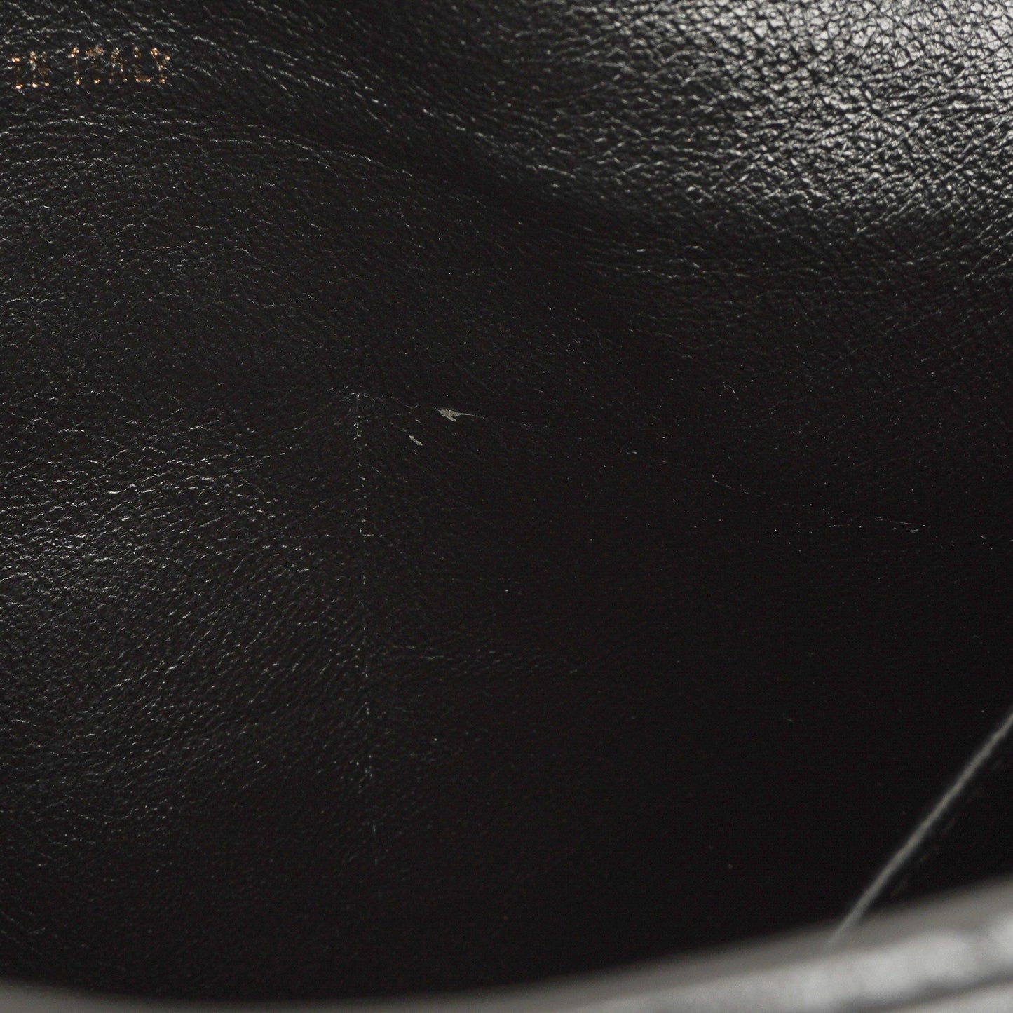 Chanel Diamond Stitch Black Quilted Patent Leather Shoulder Bag
