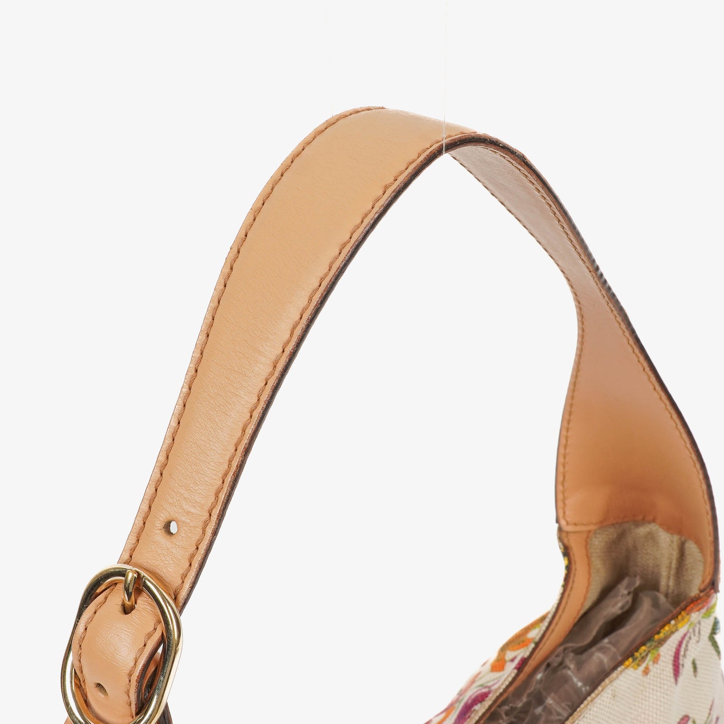 Gucci New Jackie Flora Canvas Shouder Bag