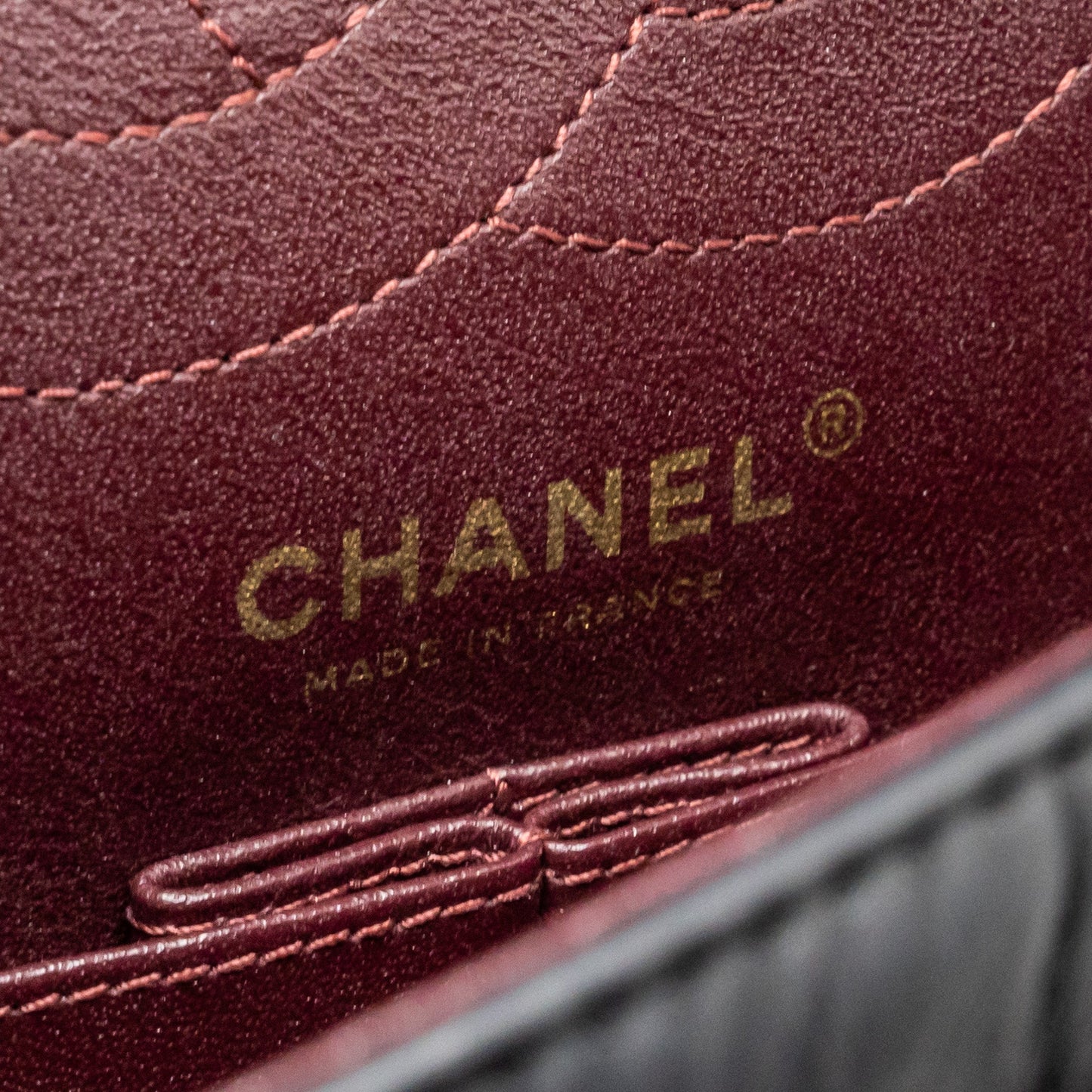 Chanel Small 2.55 reissue double flap bag aged calfskin black