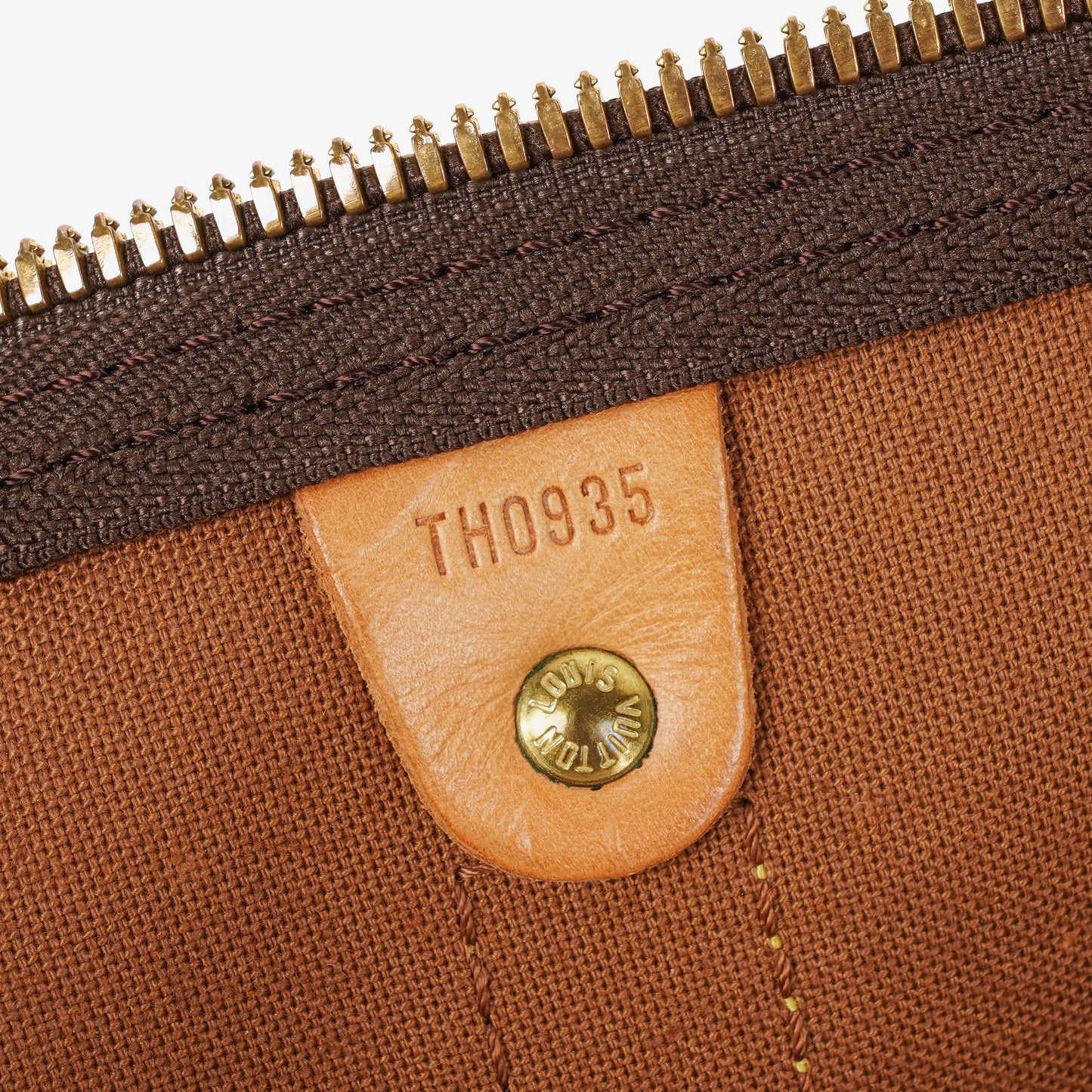 Louis Vuitton Keepall 50 Bandoulière Monogram Canvas Travel Bag