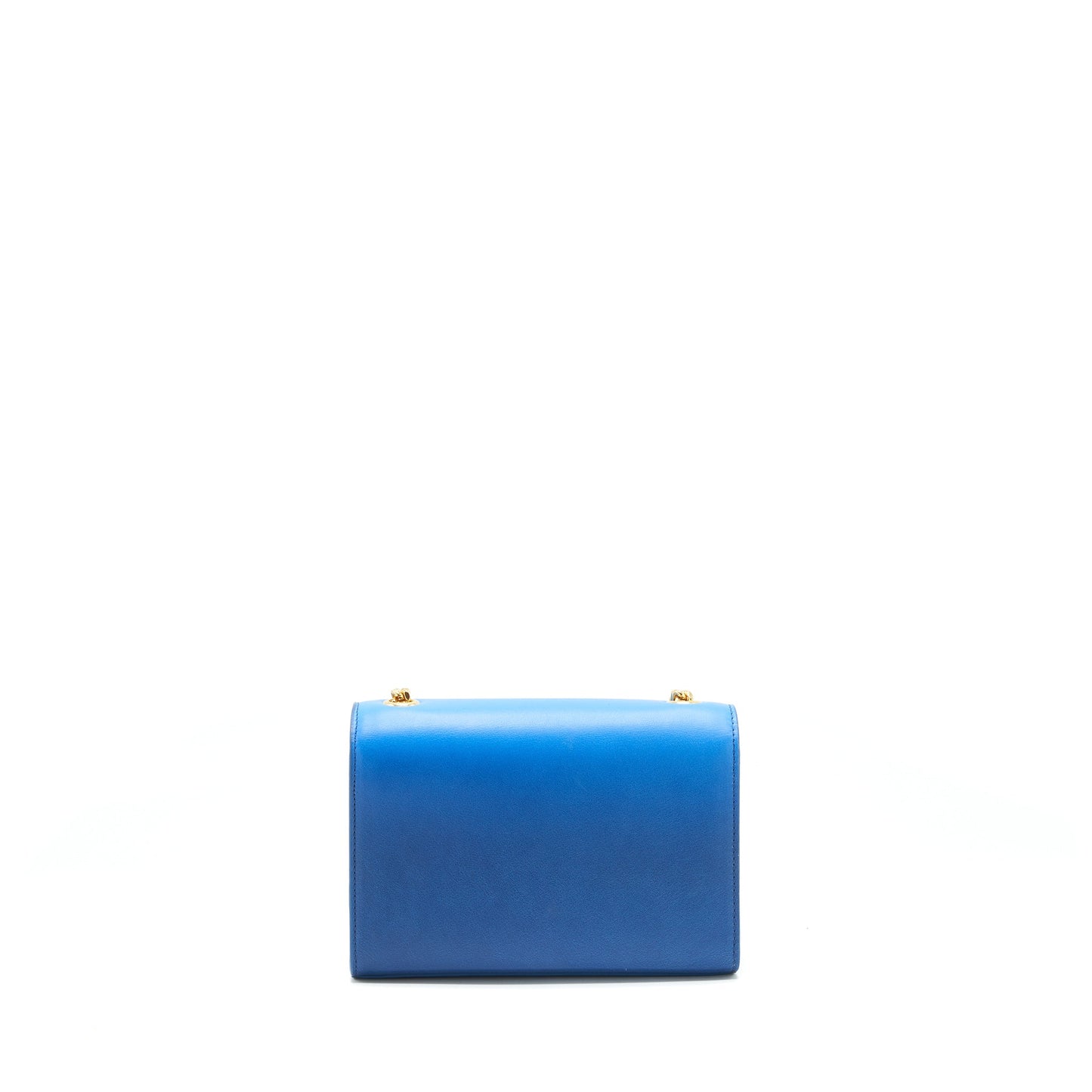 Saint Laurent Mini kate chain Purse (17cm) blue/ green
