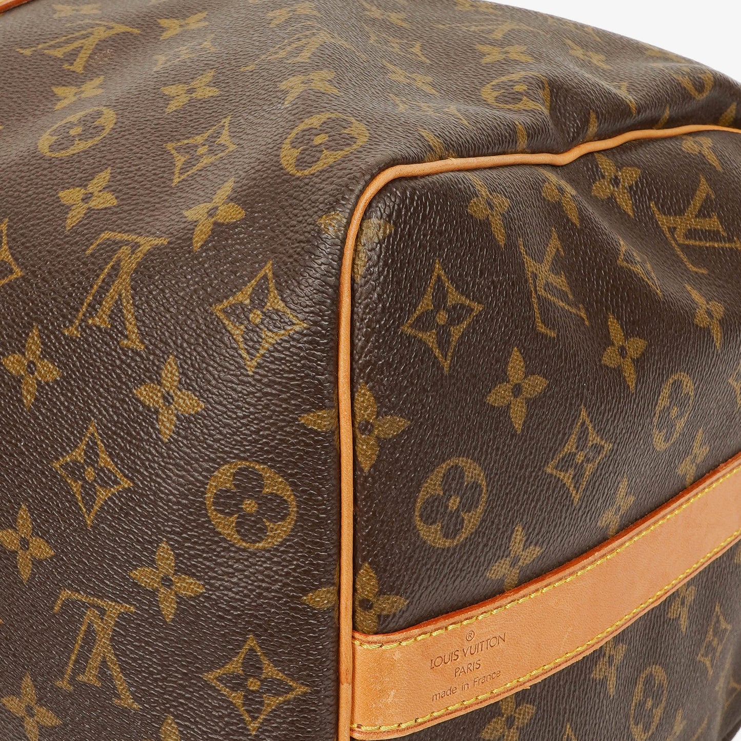 Louis Vuitton Keepall 50 Bandoulière Monogram Canvas Travel Bag