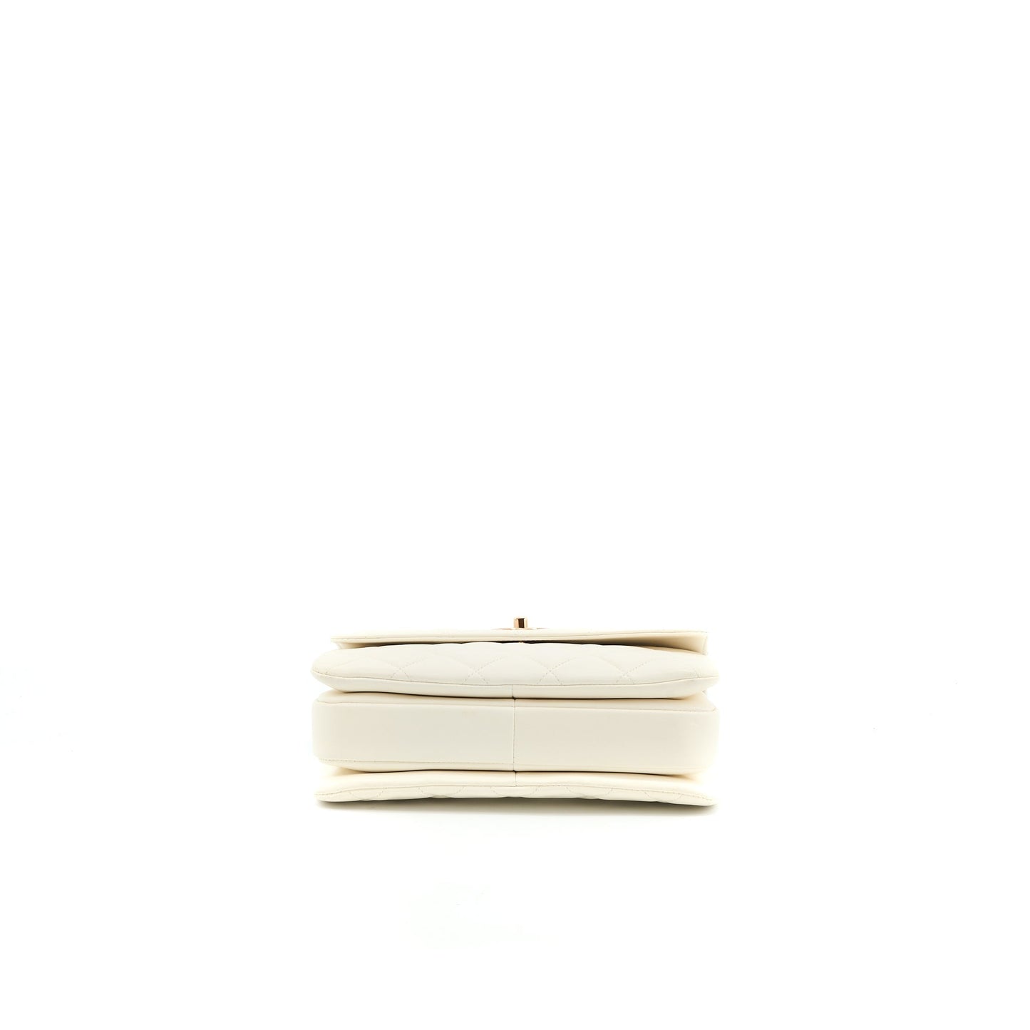Chanel Small Trendy CC Lambskin White R (Microchip)