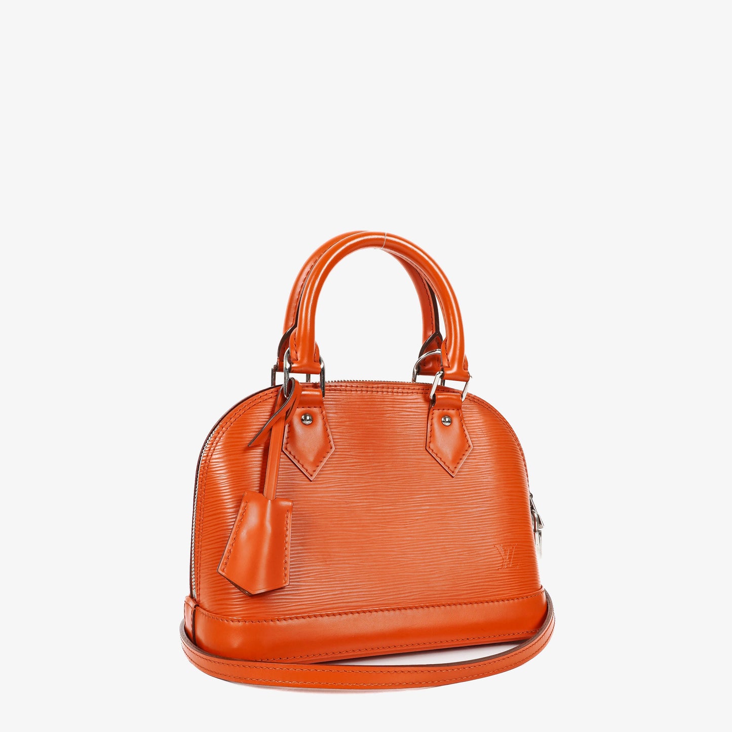 Louis Vuitton Alma BB Piment EPI Leather Handbag