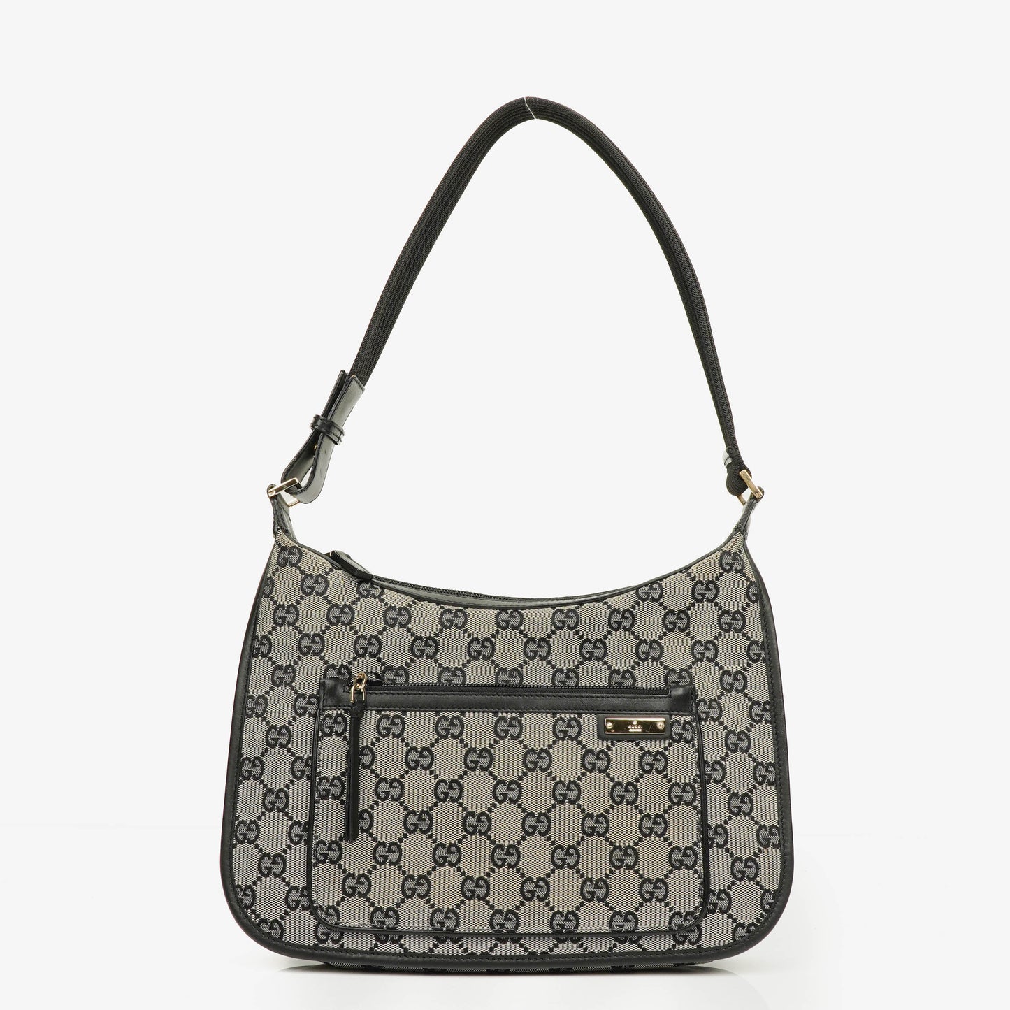 Gucci Monogram Canvas Hobo Bag