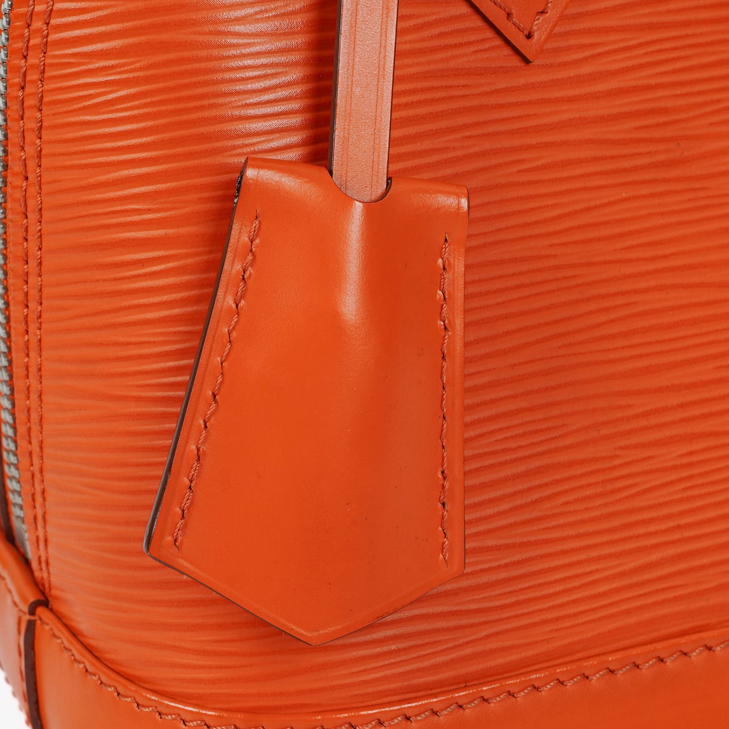 Louis Vuitton Alma BB Piment EPI Leather Handbag
