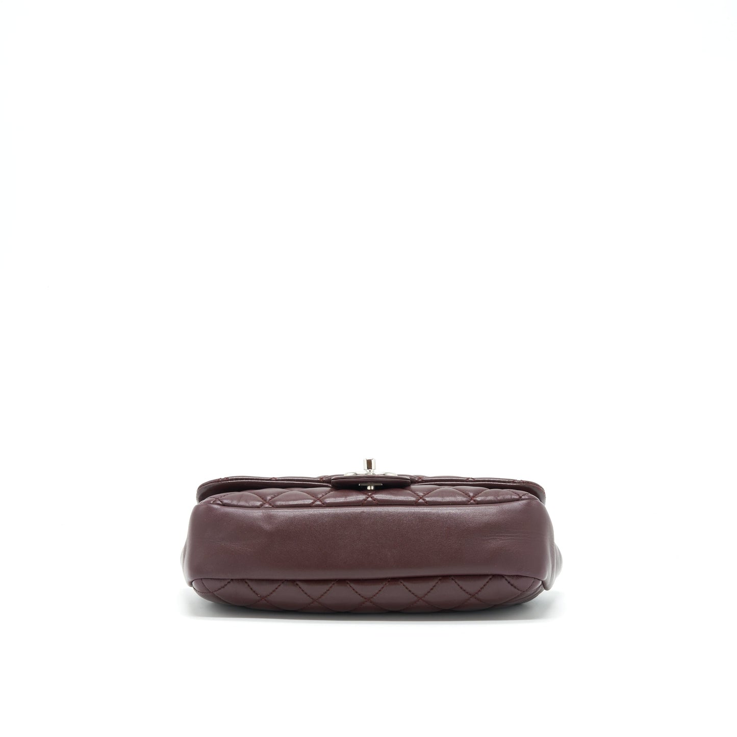 Chanel Coco Rain Flap Bag Lambskin Burgundy