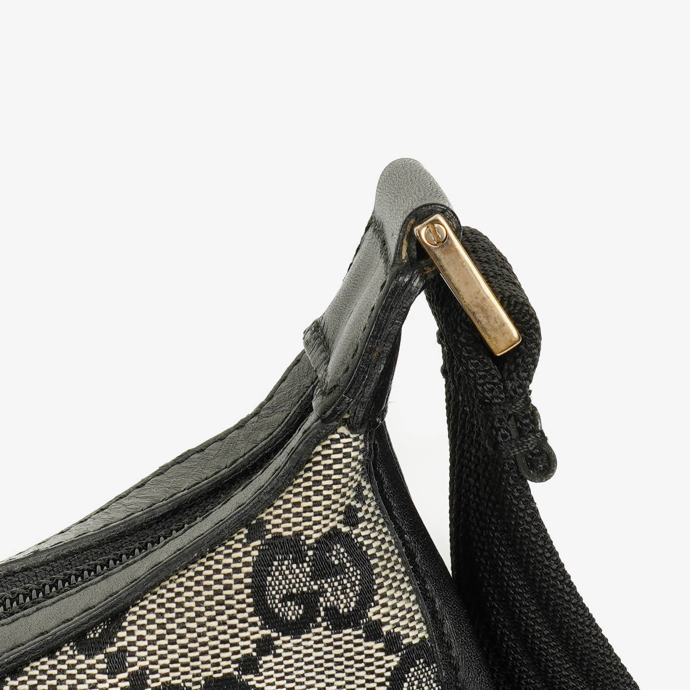 Gucci Monogram Canvas Hobo Bag