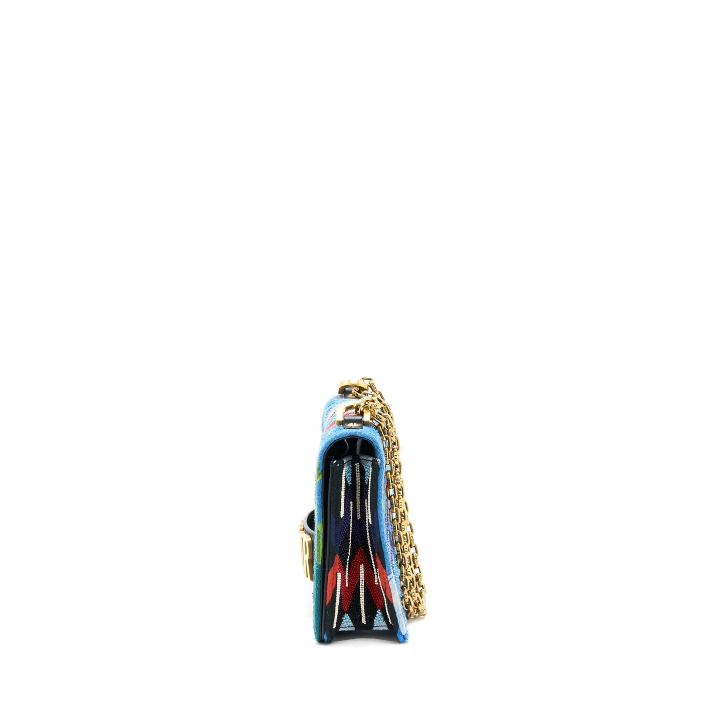 Dior J’adior Flap Purse Embroidery / Calfskin Multicoloured