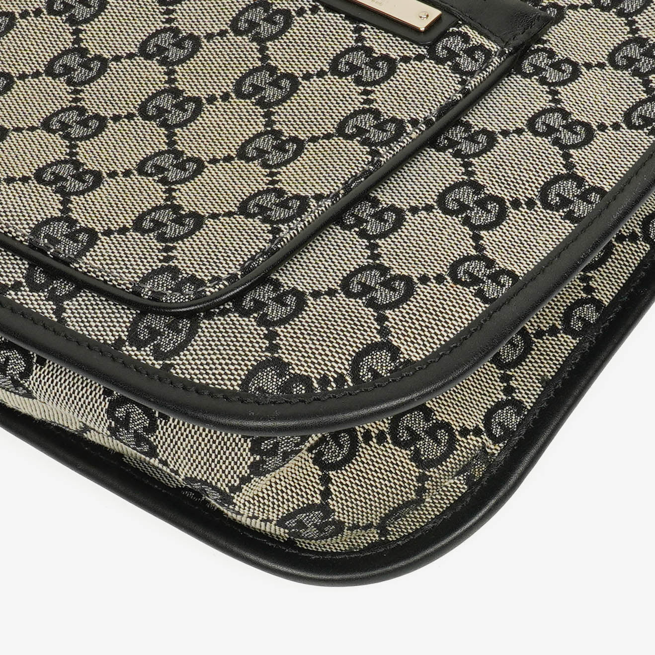 Gucci Monogram Canvas Hobo Bag