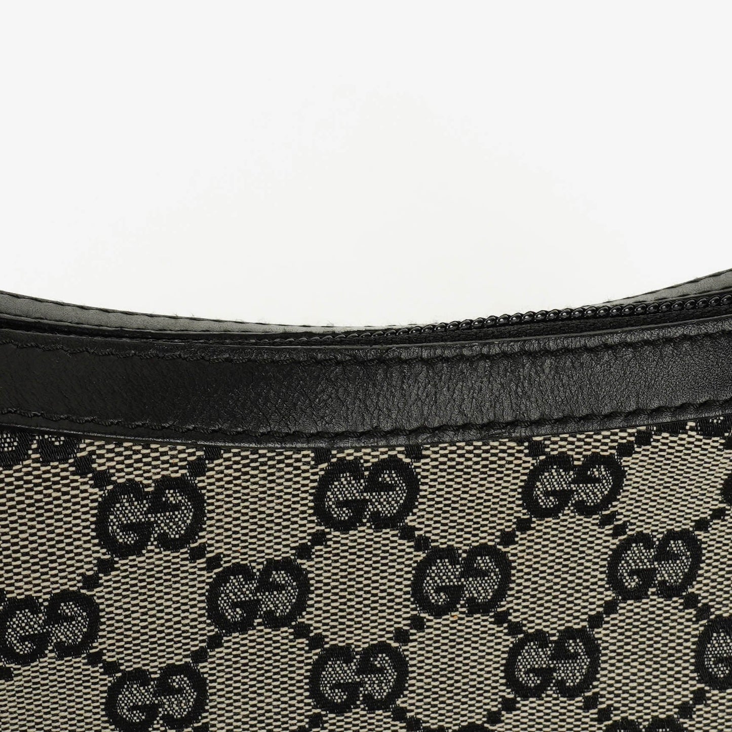 Gucci Monogram Canvas Hobo Bag