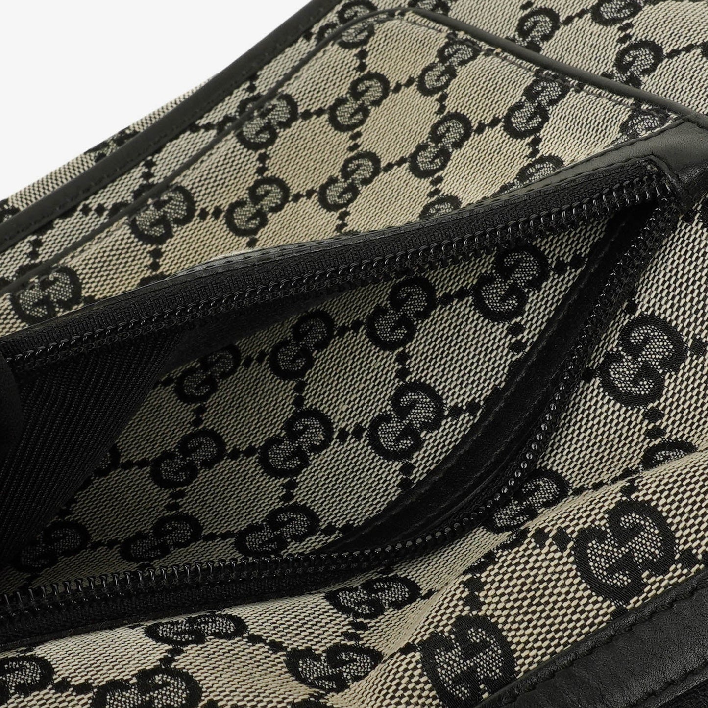 Gucci Monogram Canvas Hobo Bag