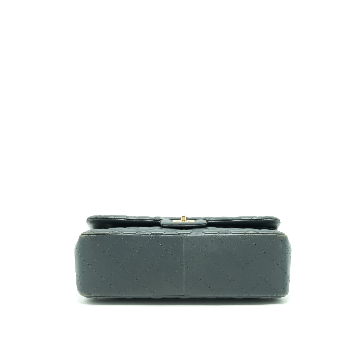 Chanel Jumbo Classic Double Flap Bag Lambskin Grey