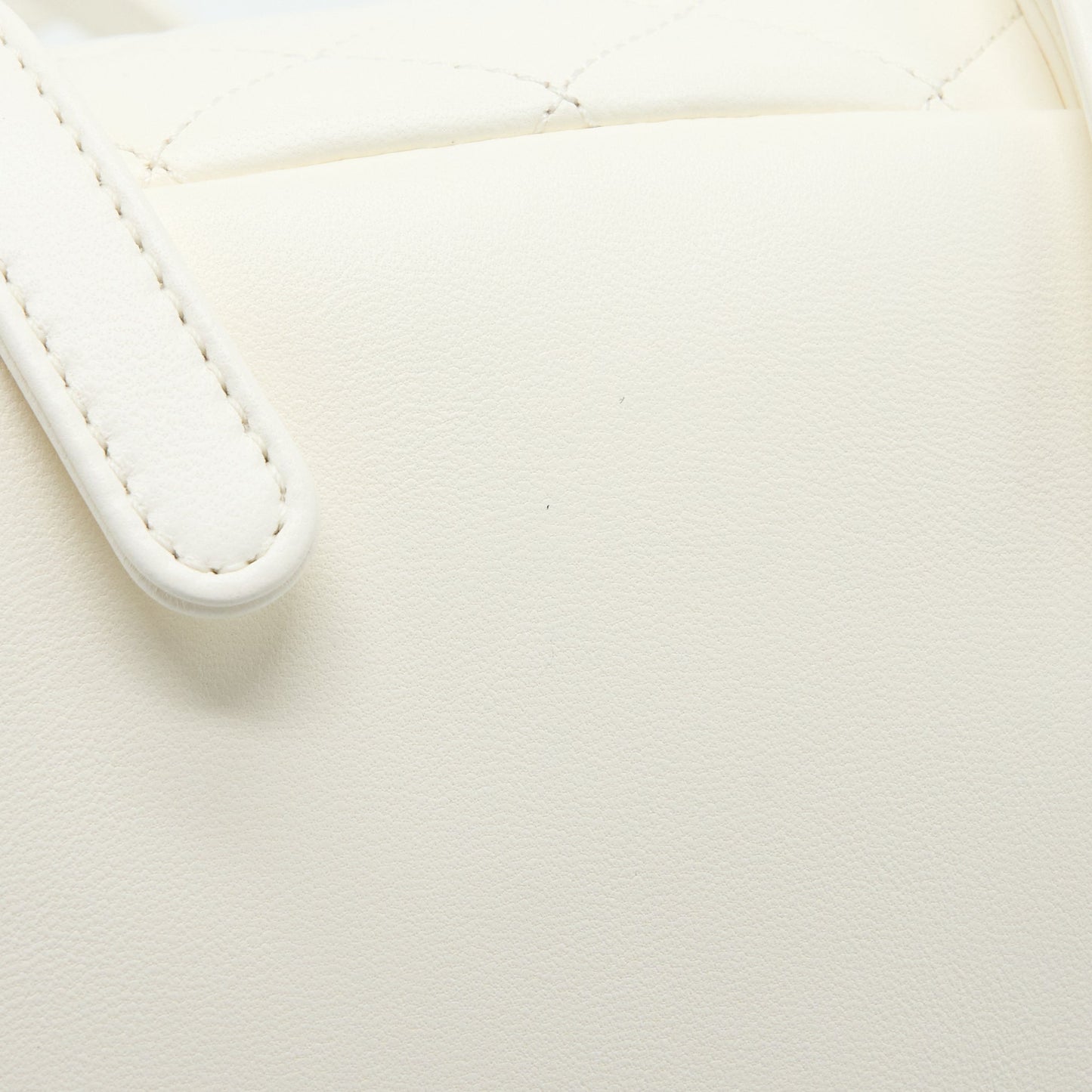 Chanel Duma Mini Backpack Lambskin White L (Microchip)