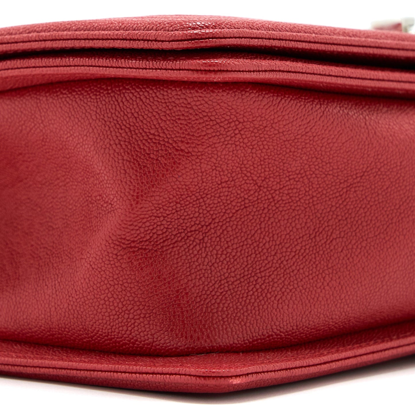 Chanel Medium Boy Bag Caviar Red