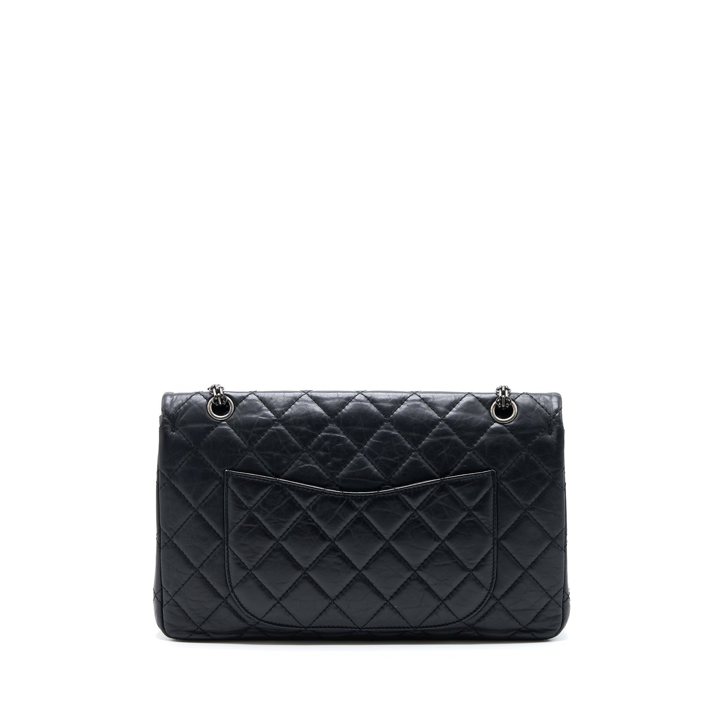 Chanel 2.55 Reissue 227 Aged Calfskin Black Ruthenium