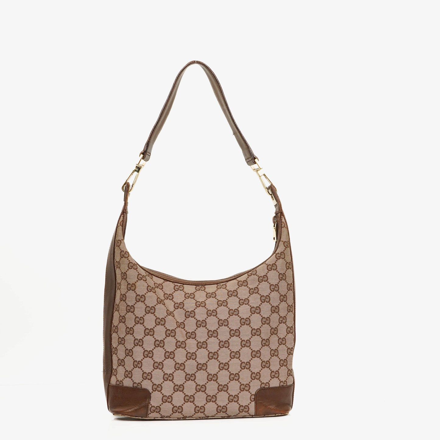Gucci GG Canvas Hobo Shoulder Bag