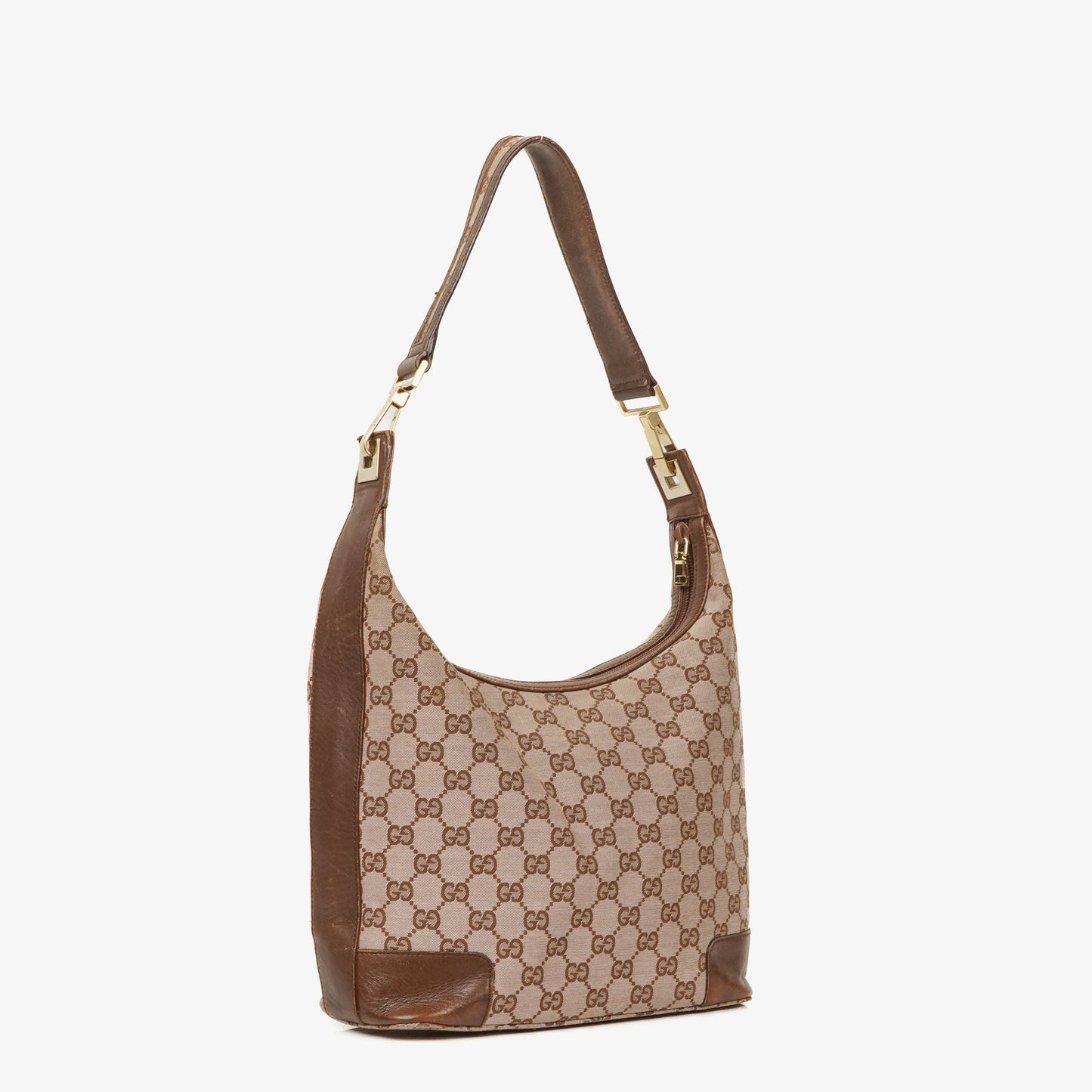 Gucci GG Canvas Hobo Shoulder Bag