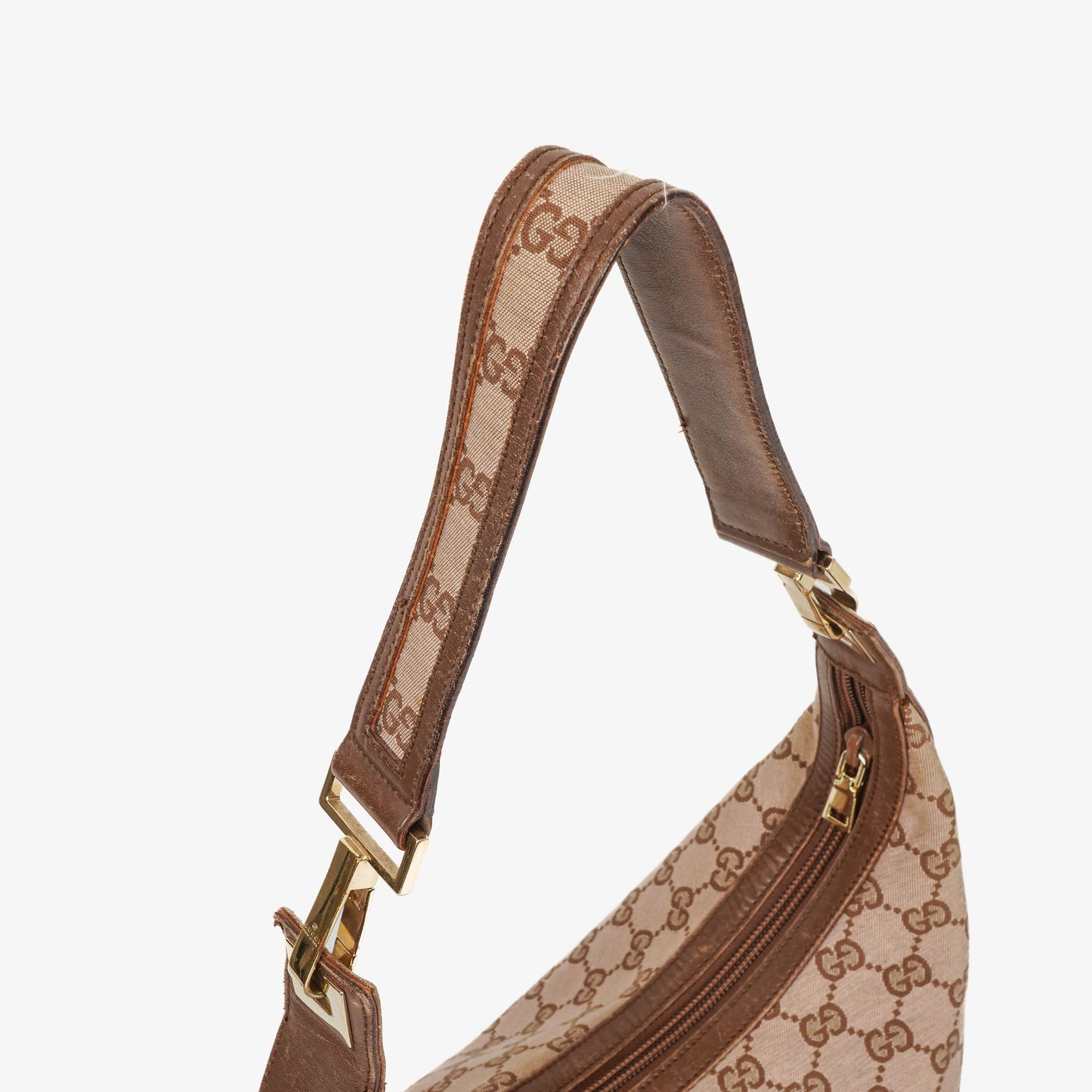Gucci GG Canvas Hobo Shoulder Bag