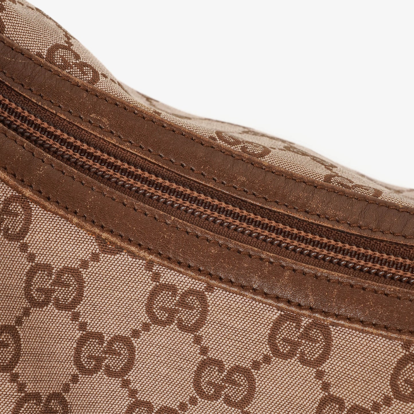 Gucci GG Canvas Hobo Shoulder Bag
