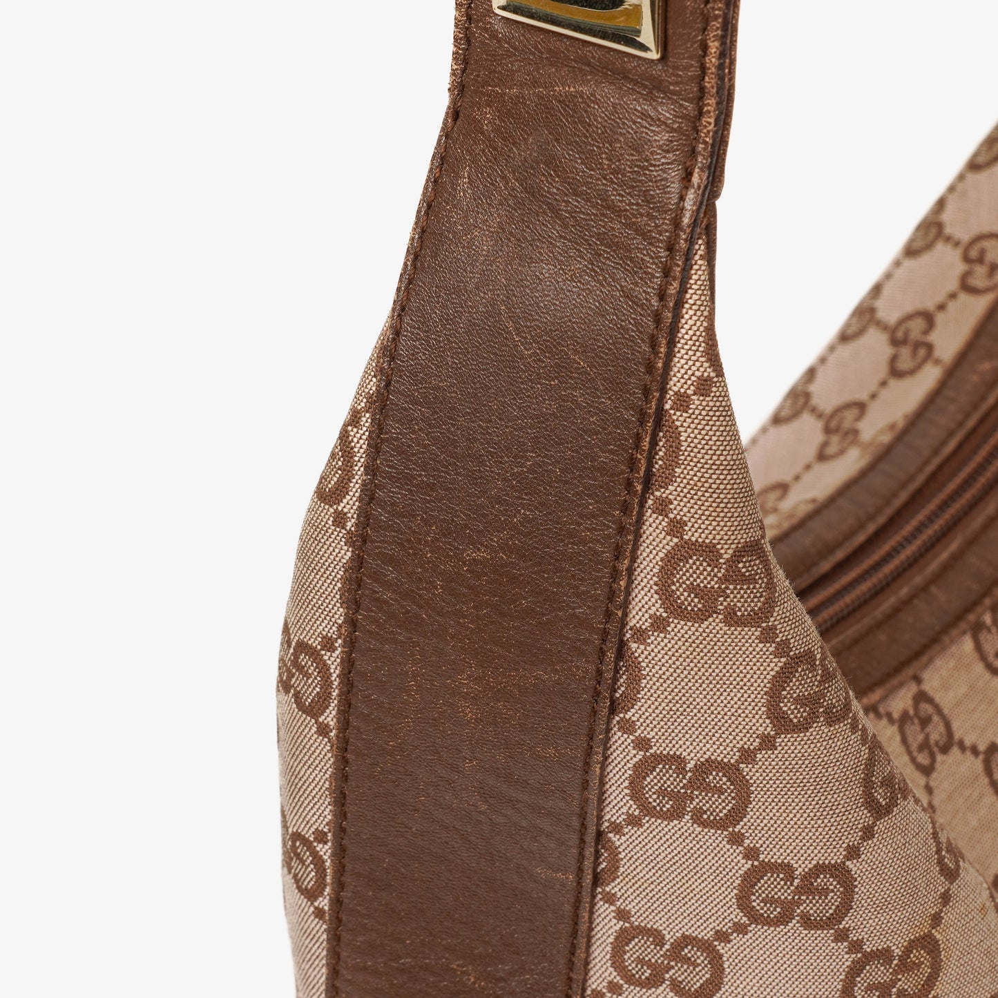 Gucci GG Canvas Hobo Shoulder Bag
