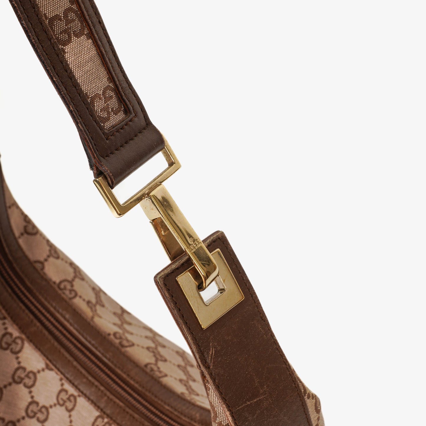 Gucci GG Canvas Hobo Shoulder Bag