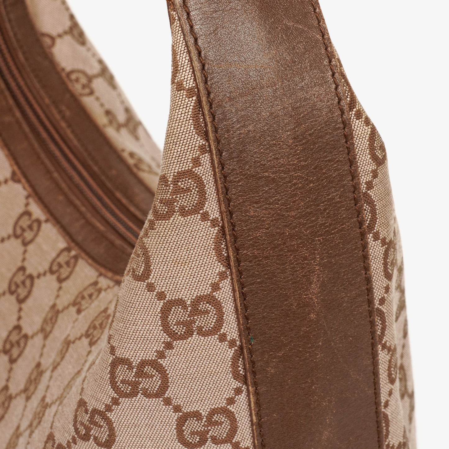 Gucci GG Canvas Hobo Shoulder Bag