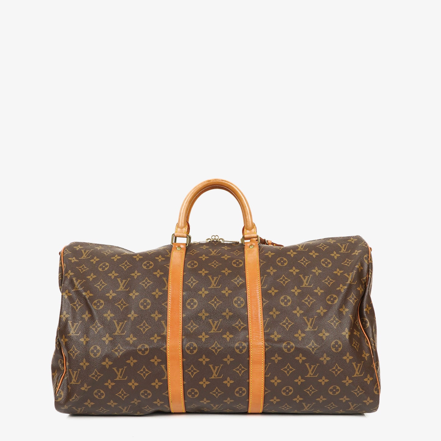 Louis Vuitton Keepall 55 Bandoulière Monogram Canvas Travel Bag