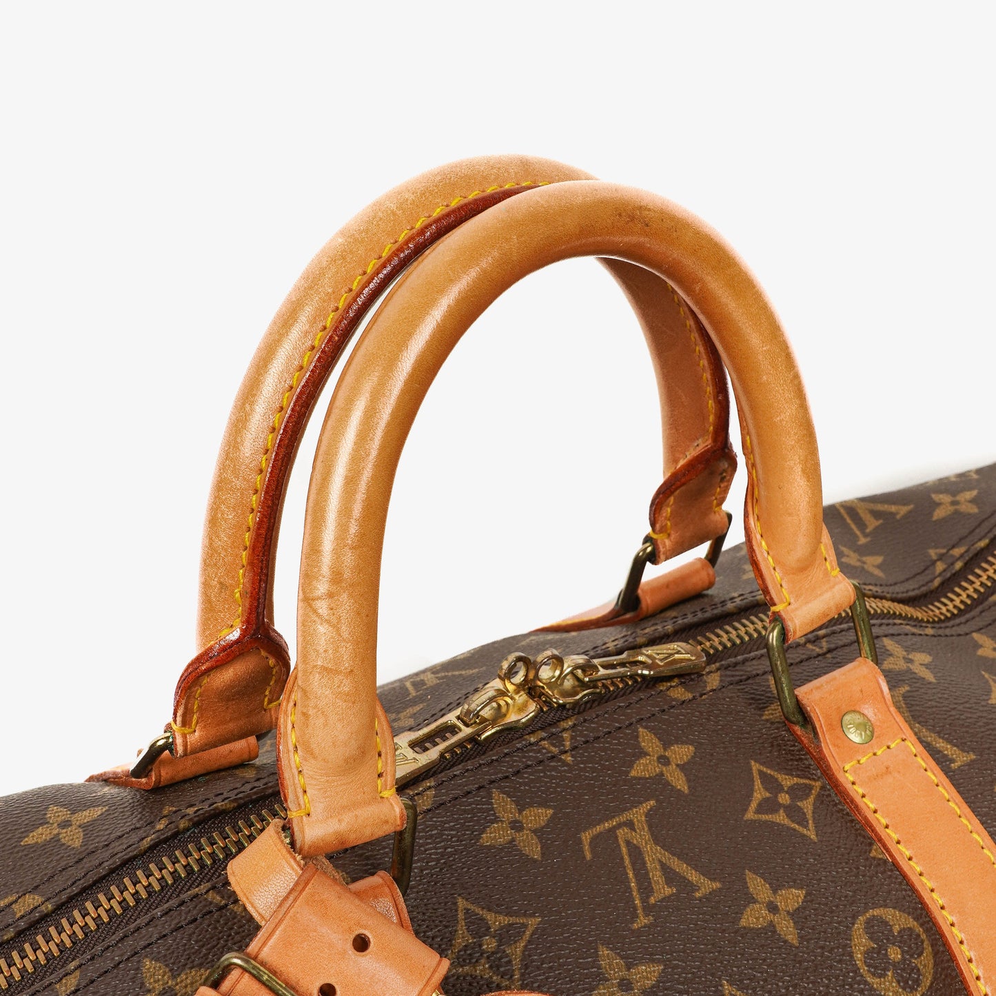 Louis Vuitton Keepall 55 Bandoulière Monogram Canvas Travel Bag