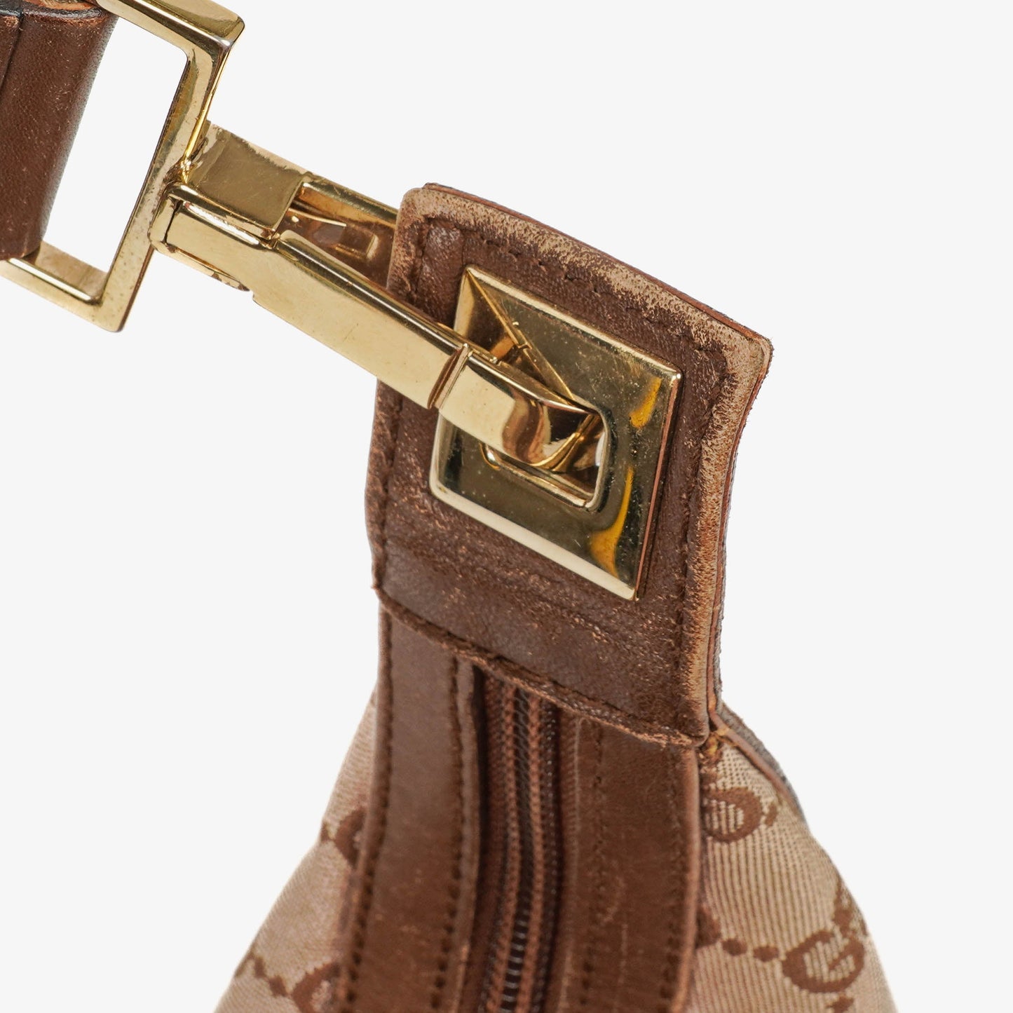 Gucci GG Canvas Hobo Shoulder Bag
