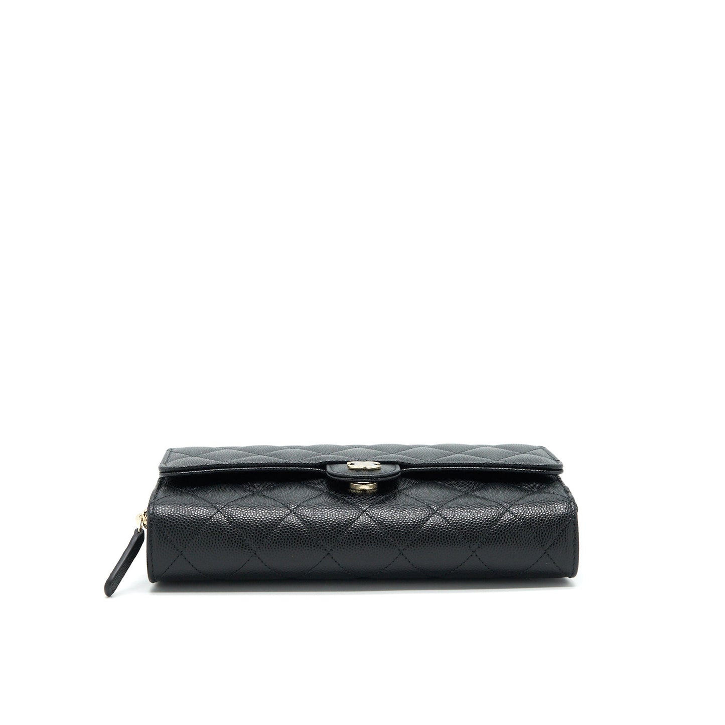 Chanel 22C 3 in 1 Wallet on Chain Caviar Black L