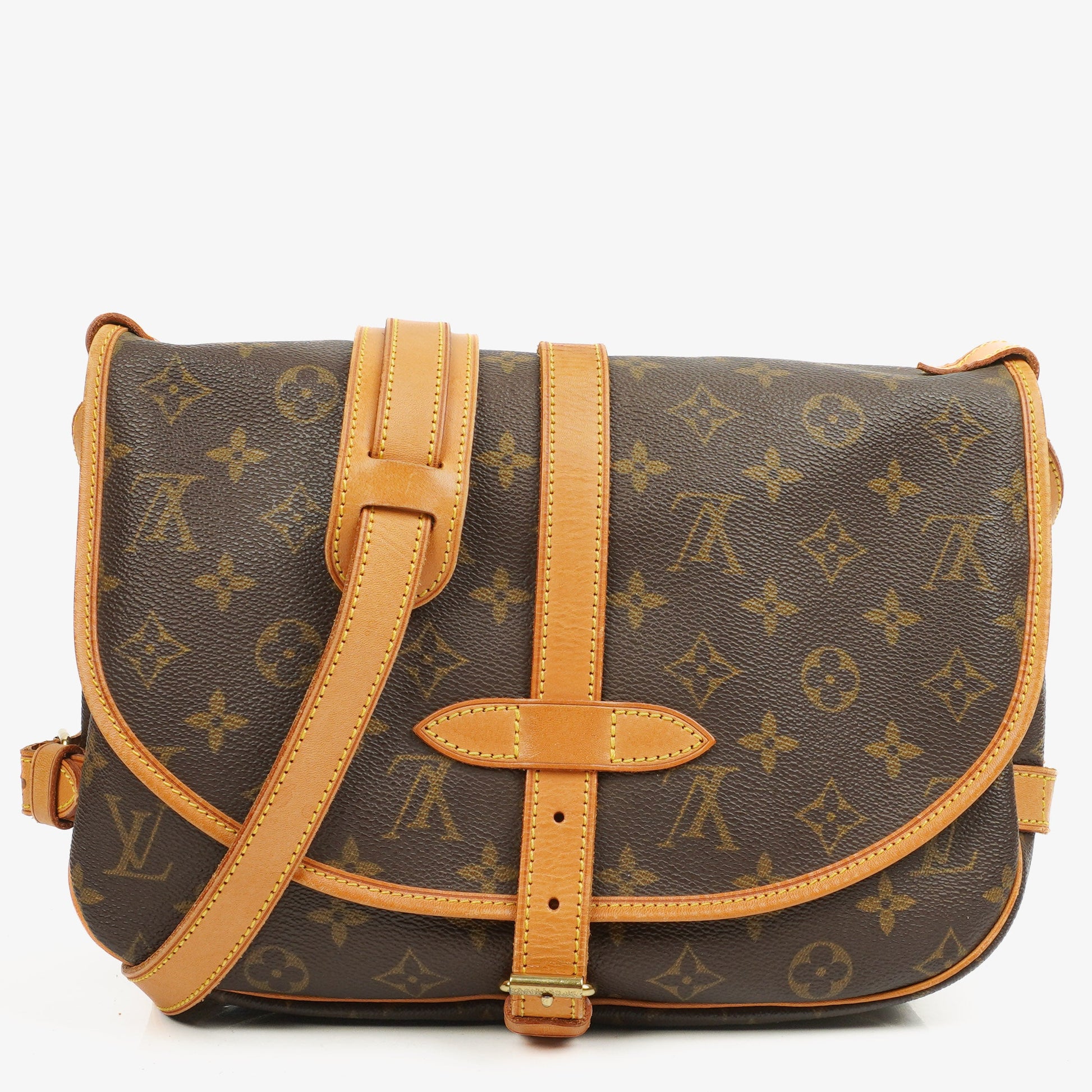 Louis Vuitton Saumur Monogram Canvas 30 Bag