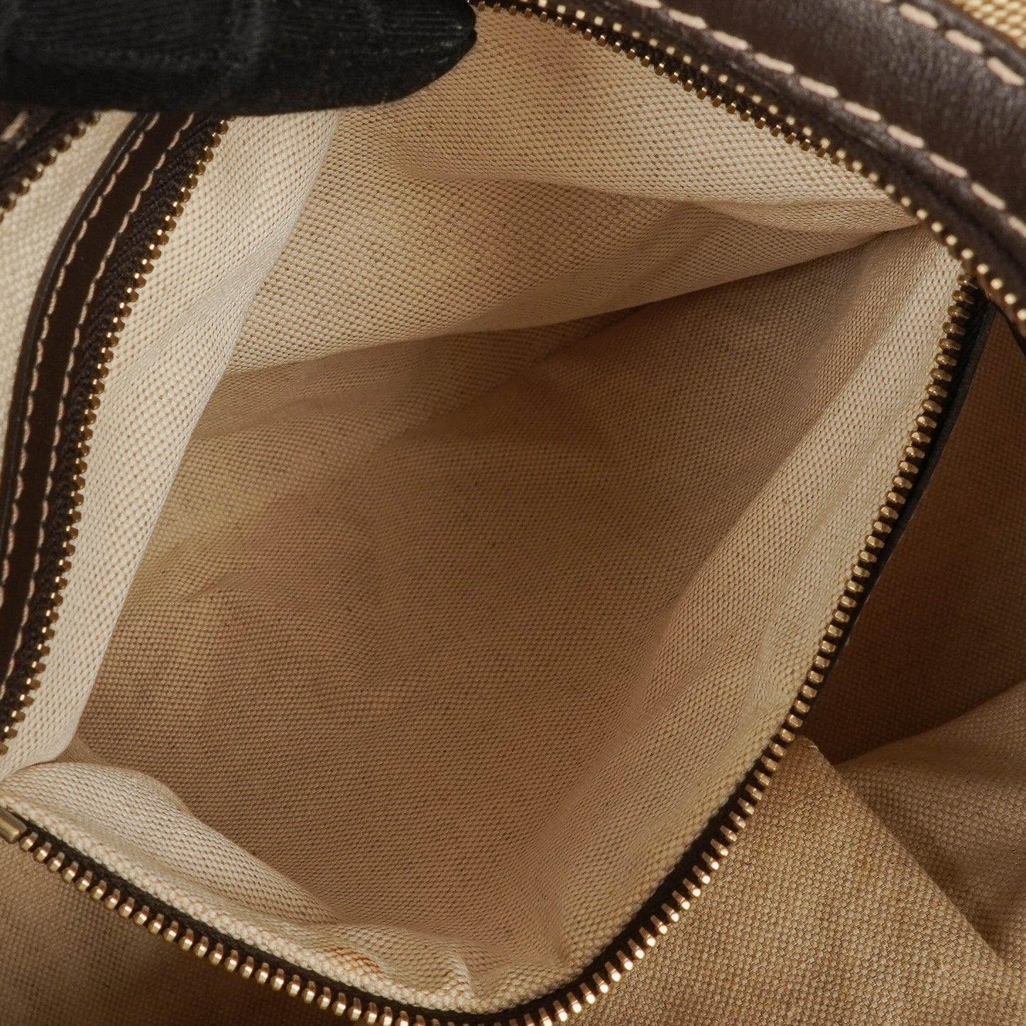 Gucci Lovely Medium Beige/Ebony GG Canvas Hobo Bag