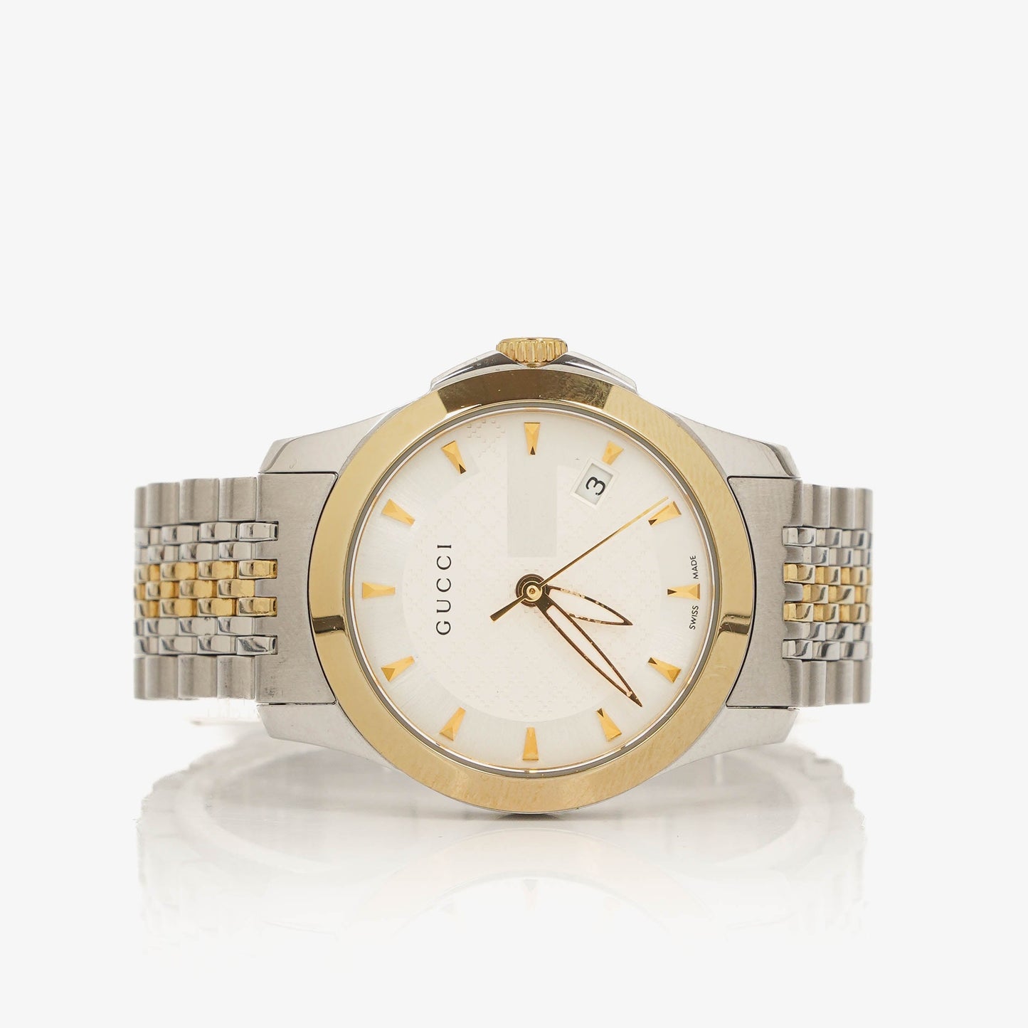 Gucci G-Timeless Two-Tone Stainless Steel Watch