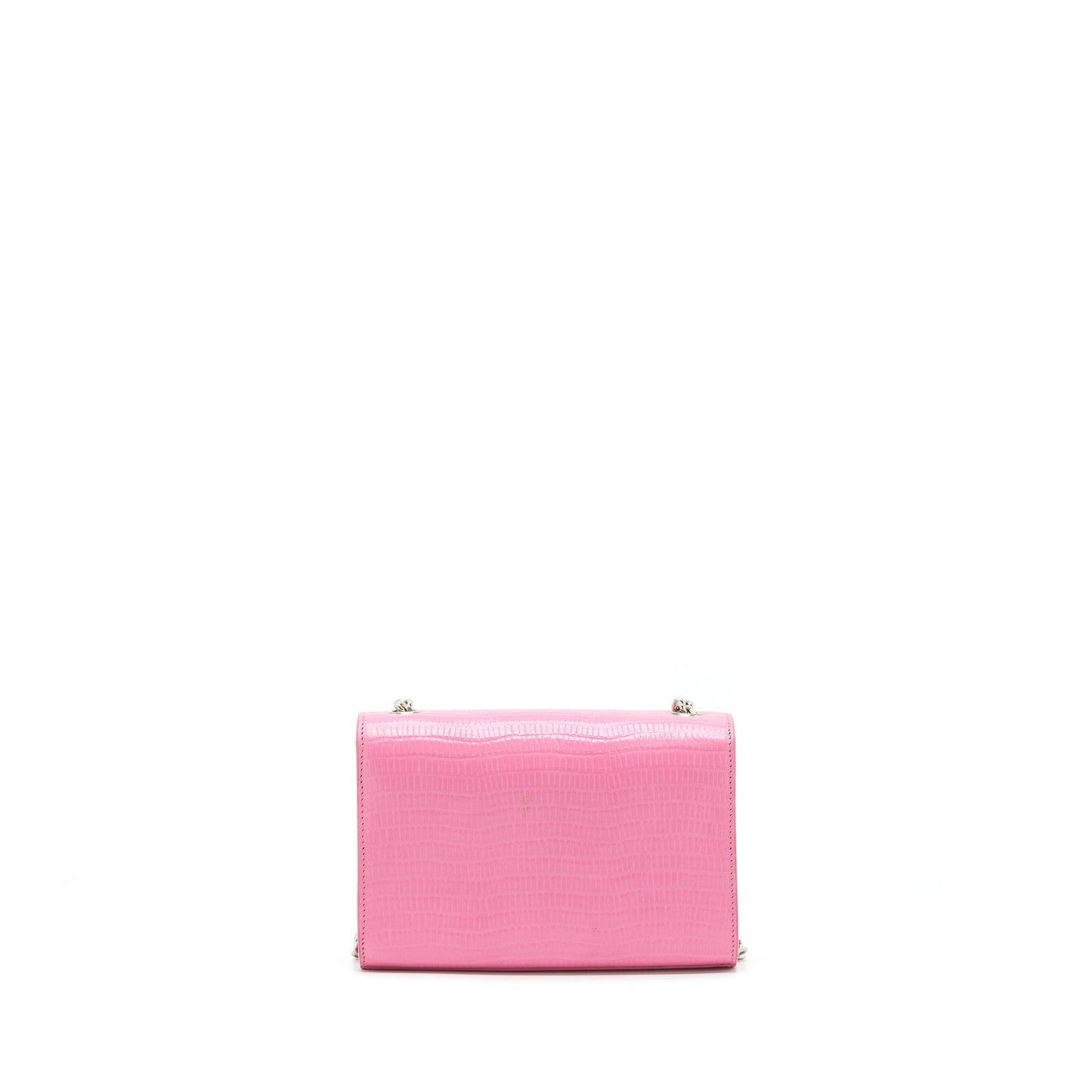Saint Laurent / Mini Kate Tassel Embossed Calfskin Pink