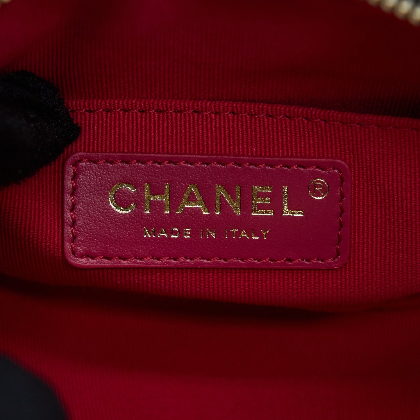 Chanel 22P Camera Crossbody Bag Caviar Black
