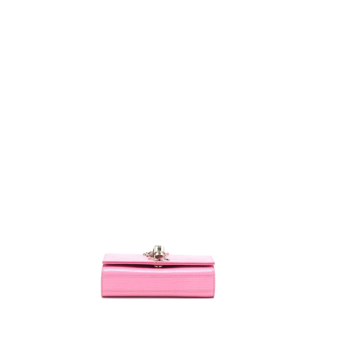 Saint Laurent / Mini Kate Tassel Embossed Calfskin Pink