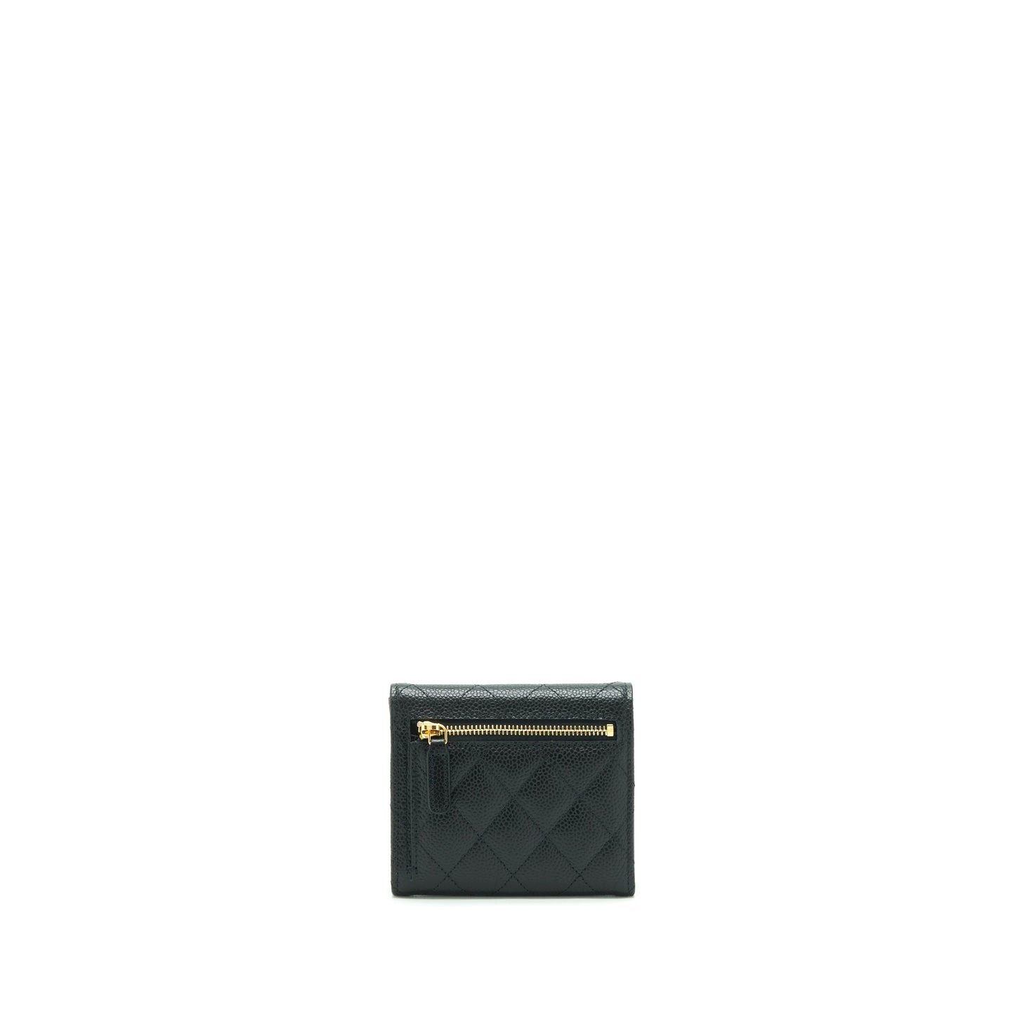 Chanel Classic Small Flap Wallet Caviar Black