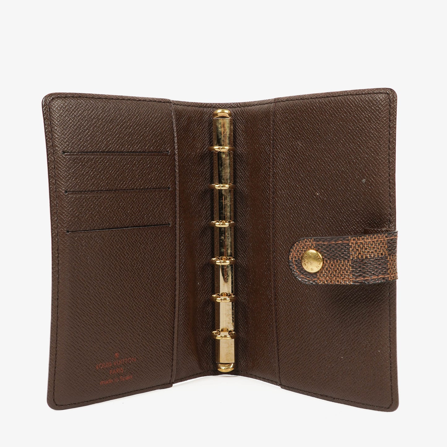 Louis Vuitton Damier Ebene Small Agenda/Notebook Cover