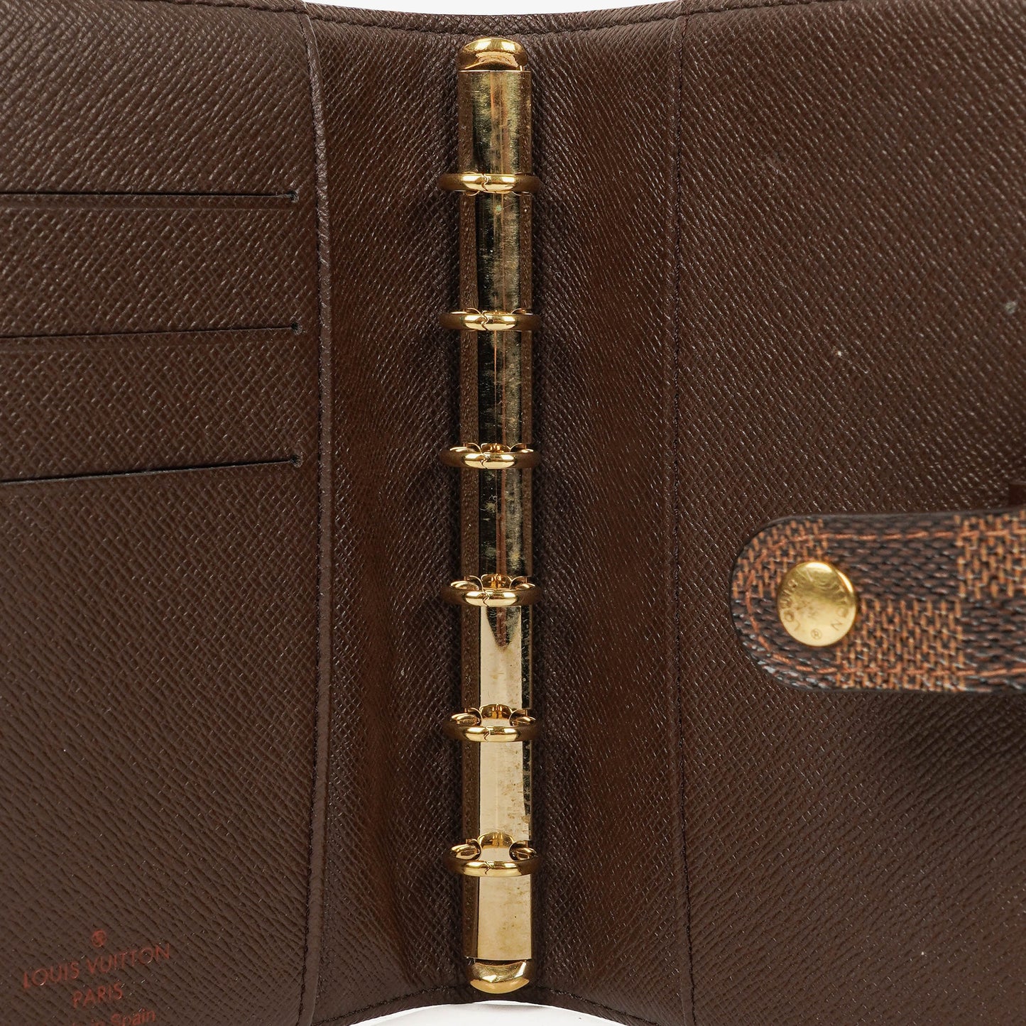 Louis Vuitton Damier Ebene Small Agenda/Notebook Cover