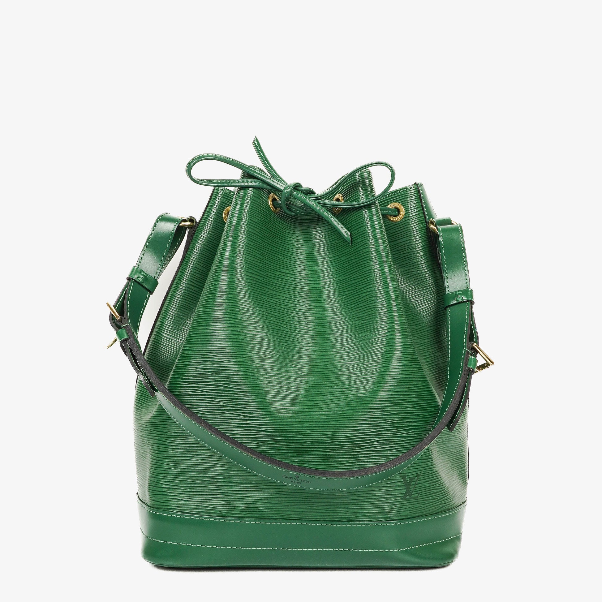 Louis Vuitton Noe Grande GM Green Epi Leather Shoulder Bag