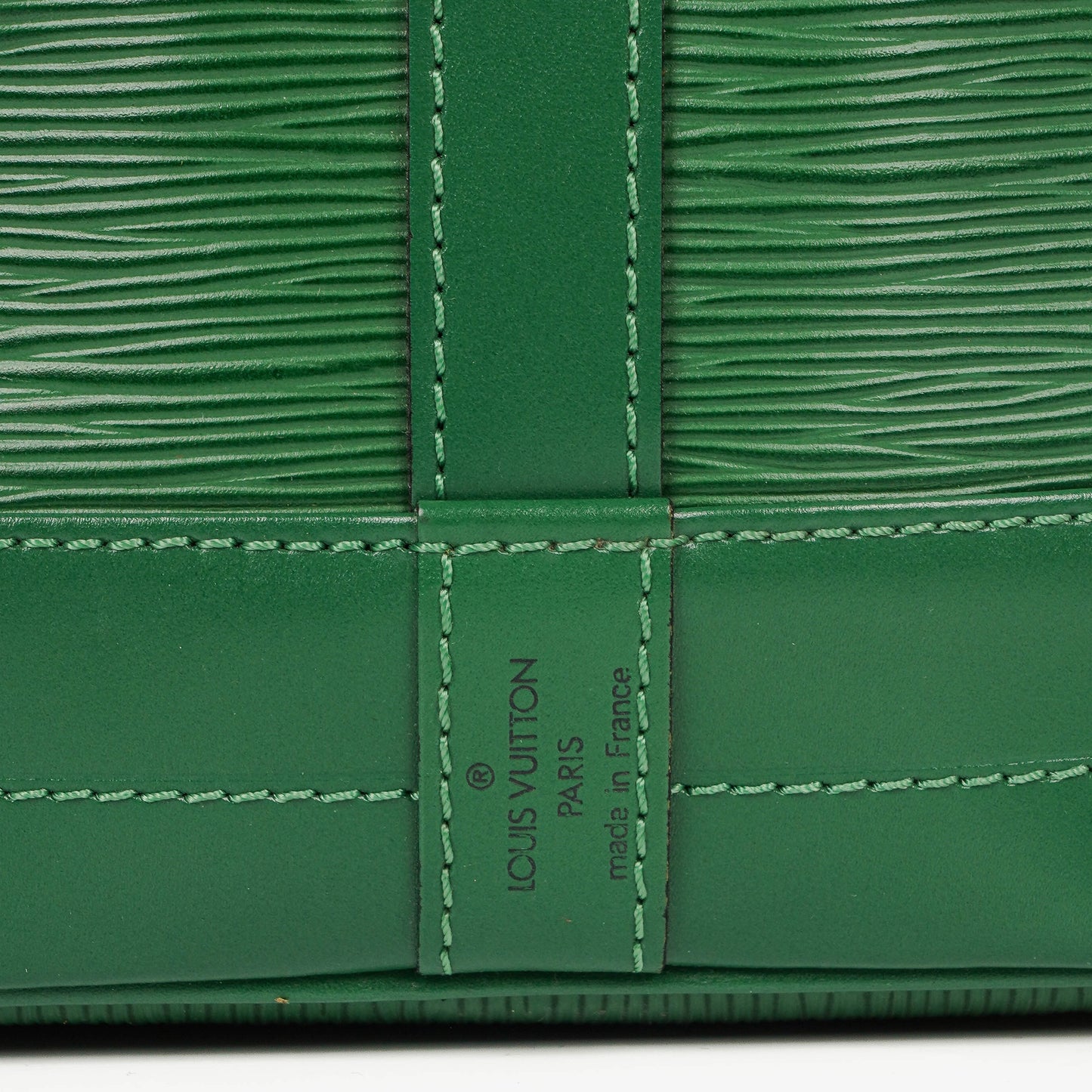 Louis Vuitton Noe Grande GM Green Epi Leather Shoulder Bag