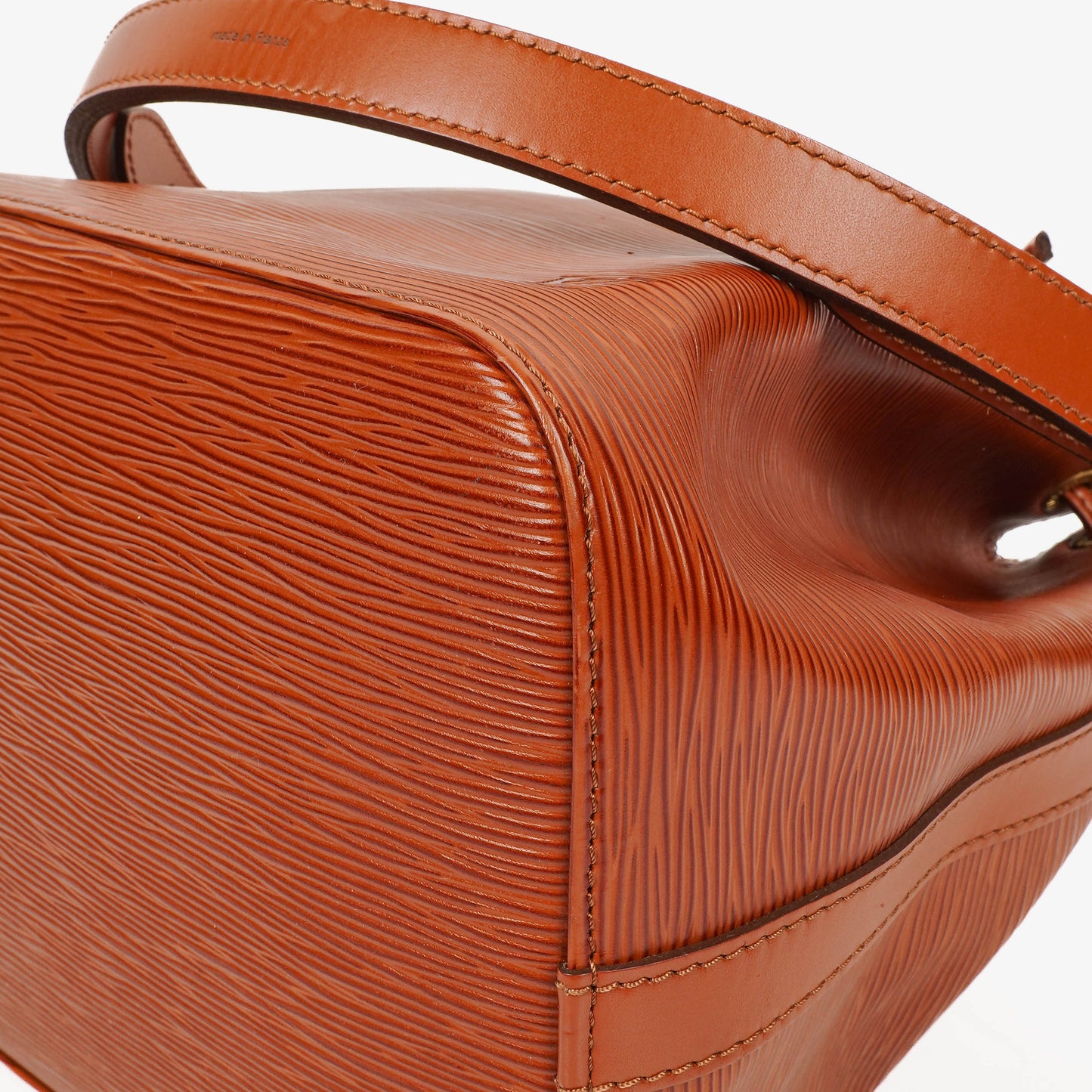 Louis Vuitton Petit Noe Brown EPI Leather Shoulder Bag