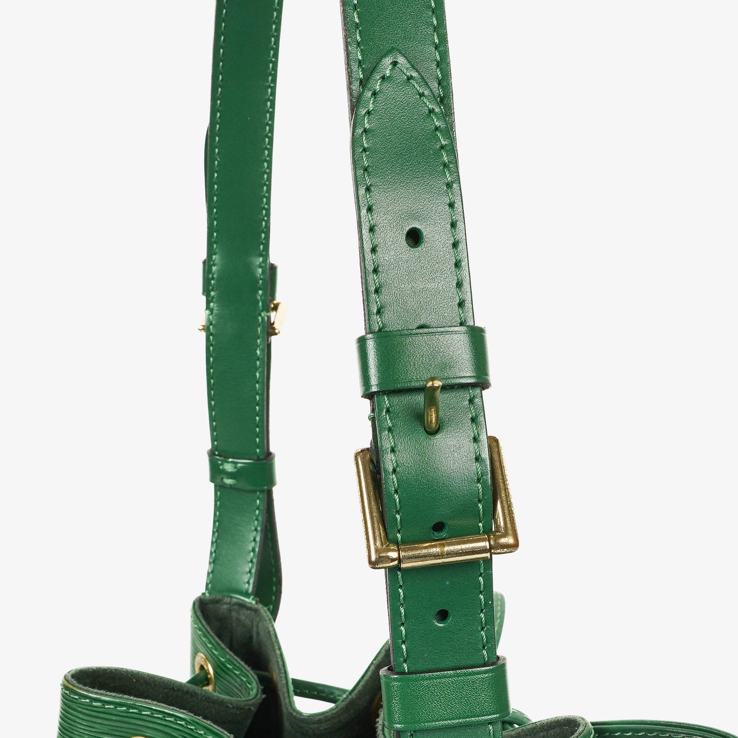Louis Vuitton Noe Grande GM Green Epi Leather Shoulder Bag