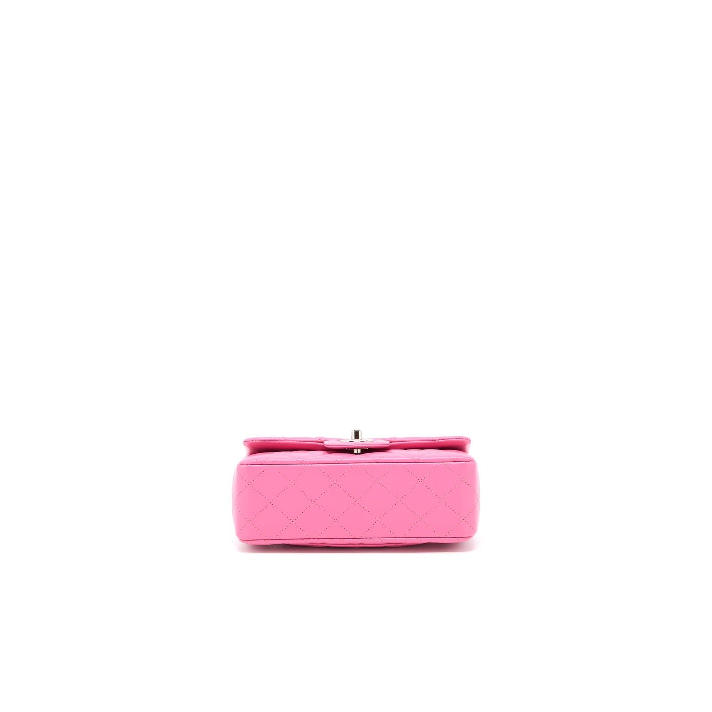 Chanel Classic Mini Rectangular Flap Bag Lambskin Pink